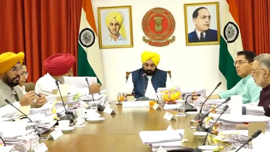 Punjab Cabinet की बैठक में लिए गए कई बड़े फैसले, PCS में नई पोस्ट समेत कई प्रस्तावों को मिली मंजूरी