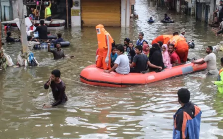 आंध्र प्रदेश और तेलंगाना में बाढ़ से बचाव के लिए NDRF की 26 टीमें तैनात