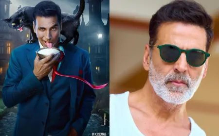 अपने बर्थडे पर अक्षय कुमार ने फैंस को दिया बड़ा सरप्राइज, जारी किया भूत बंगला का फर्स्ट लुक