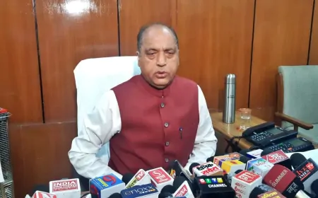 प्रदेश में आर्थिक संकट के कारण विकास कार्य हुए ठप्प- जयराम ठाकुर 