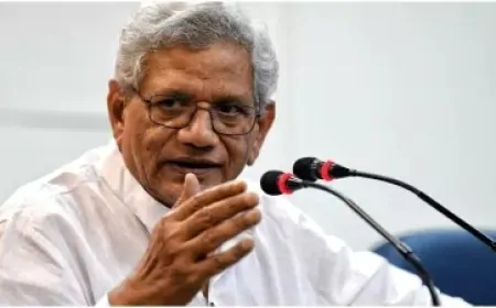 CPM नेता सीताराम येचुरी का निधन, दिल्ली एम्स में ली अंतिम सांस