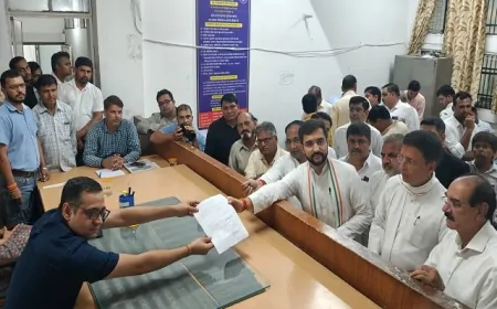 रणदीप सुरजेवाला के बेटे आदित्य सुरजेवाला ने किया नामांकन, बोले- दादा के पद चिन्हों पर चलूंगा