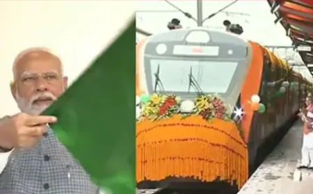 झारखंड को PM मोदी ने दी बड़ी सौगात, 6 वंदे भारत ट्रेनों को दिखाई हरी झंडी