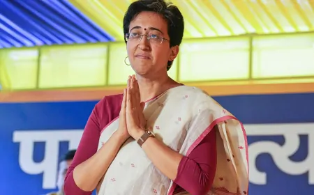 आतिशी होंगी दिल्ली की नई मुख्यमंत्री