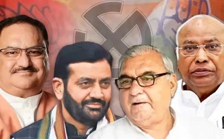 हरियाणा के चुनावी दंगल में BJP या कांग्रेस किसके मेनिफेस्टो में है कितना दम? जानें