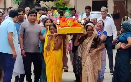 पिता की अर्थी को 11 बहनों ने दिया कंधा...अंतिम यात्रा देख पूरा गांव रोया
