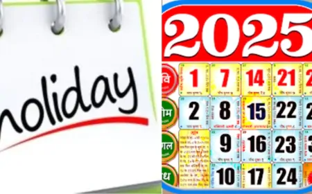 जारी हुआ 2025 की छुट्टियों का कैलेंडर, देखिए छुट्टियों की पूरी लिस्ट 
