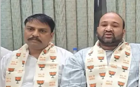 चुनाव से पहले अंबाला में कांग्रेस को लगा बड़ा झटका, भूपेंद्र हुड्डा की रैली के बाद 2 पार्षद BJP में हुए शामिल