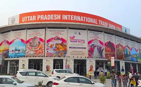ग्रेटर नोएडा में आज से शुरू हो रहा ट्रेड शो, उपराष्ट्रपति और CM योगी करेंगे शुभारंभ