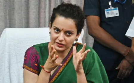 कृषि कानूनों को लेकर कंगना रनौत ने दिया था बयान, कांग्रेस ने किया पलटवार तो BJP ने दी सफाई