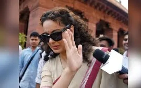 सांसद कंगना रनौत के बयान से भाजपा ने झाड़ा पल्ला, कंगना ने मांगी माफी