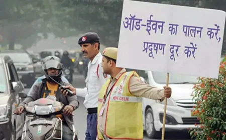 दिल्ली में फिर लगने वाला है Odd-Even रूल, पटाखों के लिए नया नियम जारी