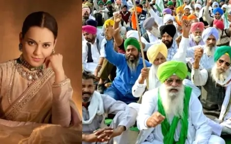 Kangana Ranaut के खिलाफ किसान संगठनों ने खोला मोर्चा