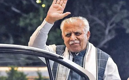 'वो किसान नहीं मुखौटा थे...', कांग्रेस ने केंद्रीय मंत्री मनोहर लाल खट्टर के इस बयान पर बोला हमला