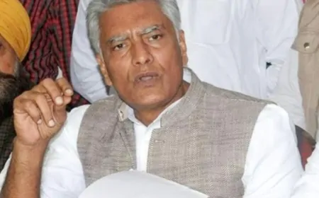 पंजाब BJP अध्यक्ष सुनील जाखड़ के इस्तीफे की खबर आई सामने, प्रदेश महासचिव अनिल सरीन ने बताया अफवाह 