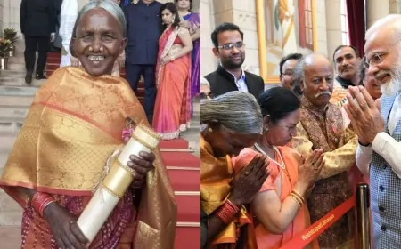 कोयंबटूर जिले की प्रसिद्ध जैविक किसान और पद्म पुरस्कार से सम्मानित पप्पाम्मल का 109 वर्ष बाद हुआ निधन