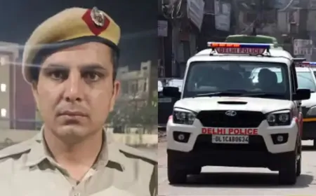 Delhi News:नांगलोई में पुलिस कॉन्स्टेबल की कार से कुचलकर हत्या !