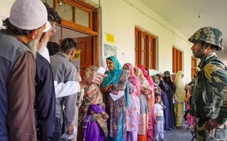 जम्मू-कश्मीर विधानसभा चुनाव : कल होगा अंतिम चरण का मतदान, चप्पे चप्पे पर सुक्षाबल तैनात