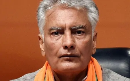 पंजाब BJP प्रभारी विजय रुपाणी  ने  सुनील जाखड़ के इस्तीफे की खबरों पर दी प्रतिक्रिया