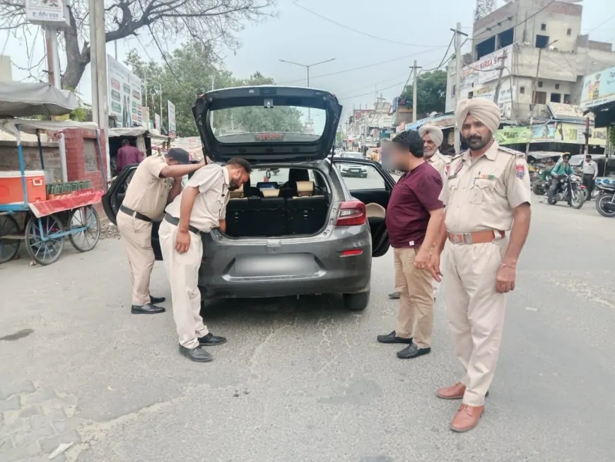 फिरोजपुर पुलिस ने शराब पीकर गाड़ी चलाने वालों पर ब्रीथलाइजर से तेज की जांच