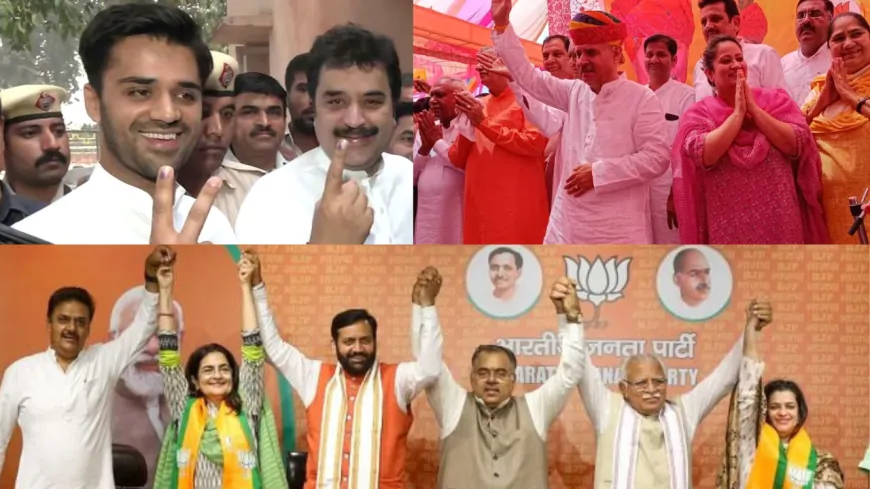 हरियाणा में BJP ने  लालों के ‘लाल’ और दलबदलुओं पर खेला दांव, जिससे कोसों दूर भागी, उसी को दे दिया अंजाम