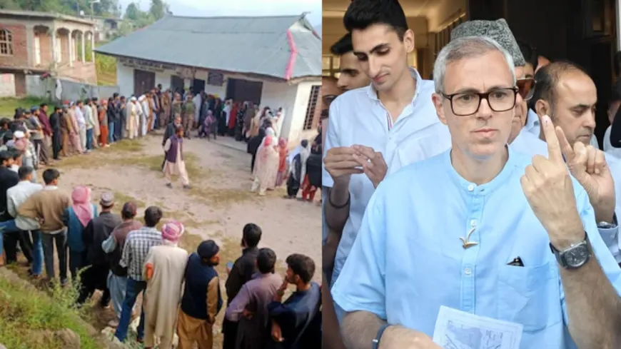 J&K Election : 6 जिलों की 26 विधानसभा सीटों पर वोटिंग जारी, पूर्व CM समेत कई नेताओं की प्रतिष्ठा दांव पर