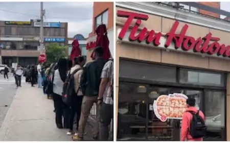 कनाडा में वेटर की जॉब के लिए मारामारी, 3000 छात्रों की लगी लंबी लाइन