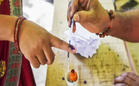 हरियाणा में 1 बजे तक कुल मतदान 40.01%, देखें जिला स्तर का मतदान प्रतिशत के आँकड़े