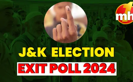 J&K एग्जिट पोल: (रिपब्लिक-मैट्रिज) कांग्रेस+NC को 28-30, BJP को 28-30 सीटें, PDP को 5-7 सीटें, OTH- 8 -16 सीटें
