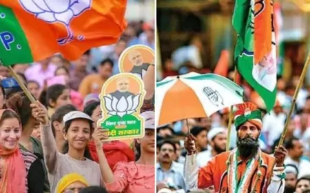 Haryana Election : सभी 90 सीटों पर मतगणना जारी, शुरुआती रुझानों में कांग्रेस को मिली 71 सीटों पर बढ़त