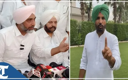 राजा वड़िंग को 'गिद्दड़' कहे जाने पर मनप्रीत बादल पर पलटवार