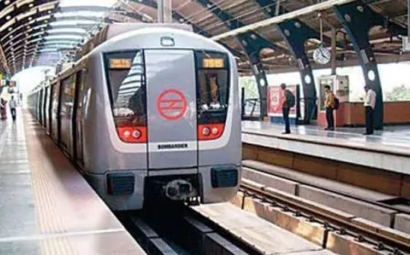 टैगोर गॉर्डन दिल्ली मेट्रो स्टेशन पर बड़ा हादसा, पूर्व NIC कर्मचारी ने किया सुसाइड