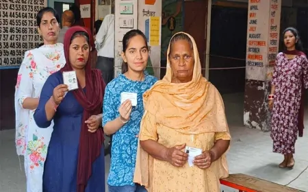 पंचायत चुनाव में 12 बजे तक इतने प्रतिशत हुई वोटिंग