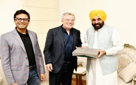 CM भगवंत सिंह मान ने Punjab को देश का डिजिटल हब बनाने का लिया संकल्प