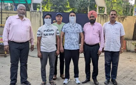 विजिलेंस ब्यूरो द्वारा प्लॉट के इंतकाल के बदले 50 हजार रुपये रिश्वत लेते पटवारी गिरफ्तार