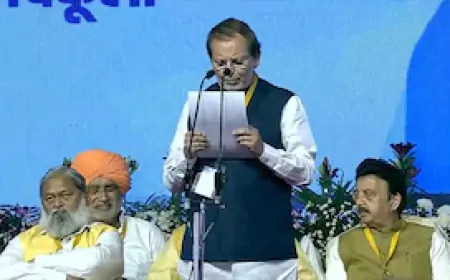 अरविंद कुमार शर्मा, श्याम सिंह राणा, रणबीर सिंह गंगवा और कृष्ण बेदी भी हुए हरियाणा मंत्रीमंडल में शामिल