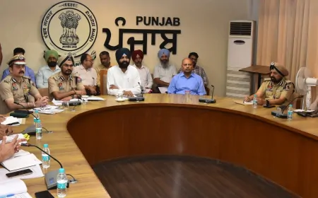 लालजीत सिंह भुल्लर द्वारा राज्य की जेलों को और अधिक सुरक्षित बनाने के लिए AI आधारित और अत्याधुनिक तकनीक अपनाने पर जोर