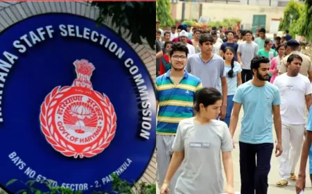 HSSC ग्रुप C और D भर्ती परीक्षा का रिजल्ट घोषित, 24 हजार अभ्यर्थियों को मिली सरकारी नौकरी