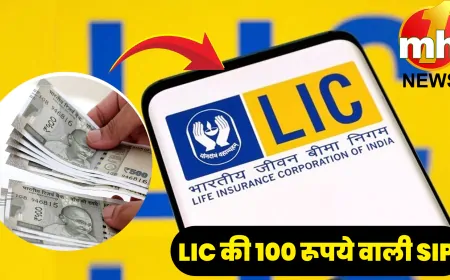 LIC की इस योजना में केवल 100 रुपये का निवेश, आपको भविष्य में बना देगा करोड़पति !