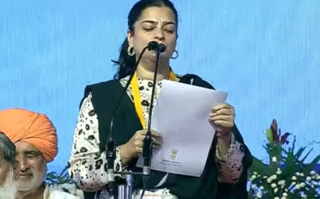 शपथ ग्रहण को लेकर बोली नवनियुक्त मंत्री श्रुति चौधरी, बोली-शपथ ग्रहण समारोह नहीं, हरियाणा के लिए था गौरव का क्षण