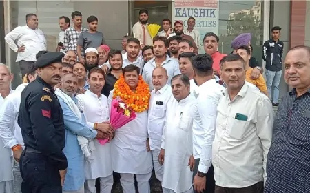 प्रदेश में तीसरी बार सरकार व नायब सिंह सैनी को दोबारा मुख्यमंत्री बनाकर प्रदेशवासियों ने रचा इतिहास-विपुल गोयल