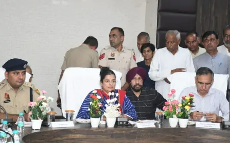 कैबिनेट मंत्री श्रुति चौधरी ने अधिकारियों को दिए निर्देश, विकास कार्यो पर तेजी से हो काम