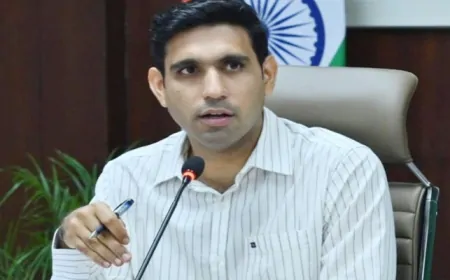 निशांत यादव होंगे चंडीगढ़ के नए DC, IAS विनय प्रताप सिंह पूरा हुआ कार्यकाल