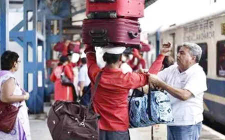 रेलवे का बड़ा आदेश, ट्रेन में अब यात्रियों के लिए सामान ले जाने के लिए तय हुई सीमा !