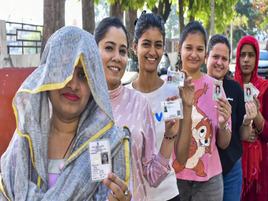 हरियाणा में धीमी पड़ी वोटिंग की रफ्तार,शुरुआती 4 घंटो के बाद लगभग 20 प्रतिशत वोटिंग, जानिए 11 बजे तक कहां कितनी वोटिंग हुई?