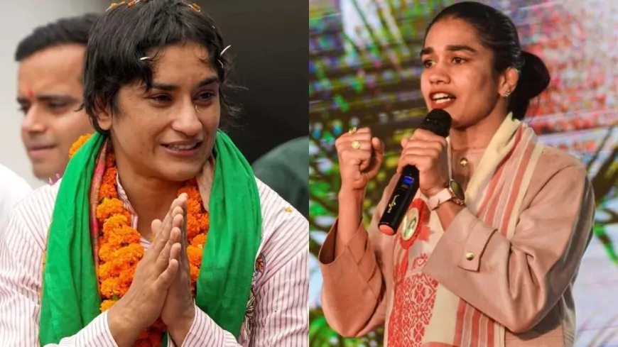 Babita Phogat ने Vinesh के कांग्रेस से चुनाव लड़ने पर खुलकर बोलीं , तीसरी बार BJP सरकार बनने का किया दावा