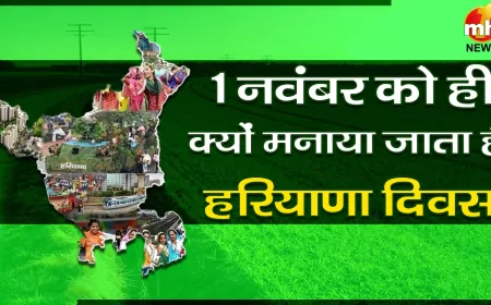 Haryana Diwas 2024: आज के दिन हुई थी हरियाणा की स्थापना, जानें कैसे बना ये राज्य