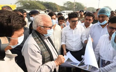 कचरे से चारकॉल बनाने पर तेजी से होगा काम, मनोहर लाल ने बंधवाड़ी कचरा प्रबंधन प्लांट का दौरा कर दिए निर्देश