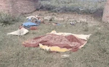 तरनतारन में ड्रेन में कंबल से लिपटे मिले तीन शव 