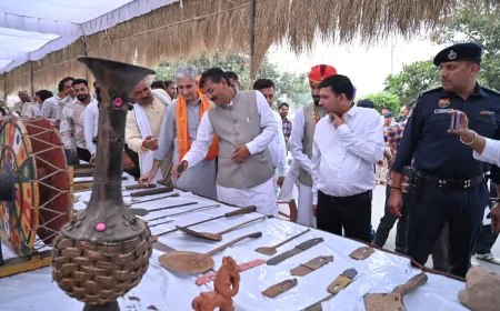 हरियाणा उत्सव में मंत्री कृष्ण बेदी ने की शिरकत, प्रतिभागियों ने विभिन्न माध्यम से बिखेरा हरियाणवी रंग